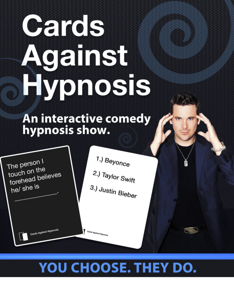 cards against hypnosis poster